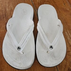 CROCS White Sandals